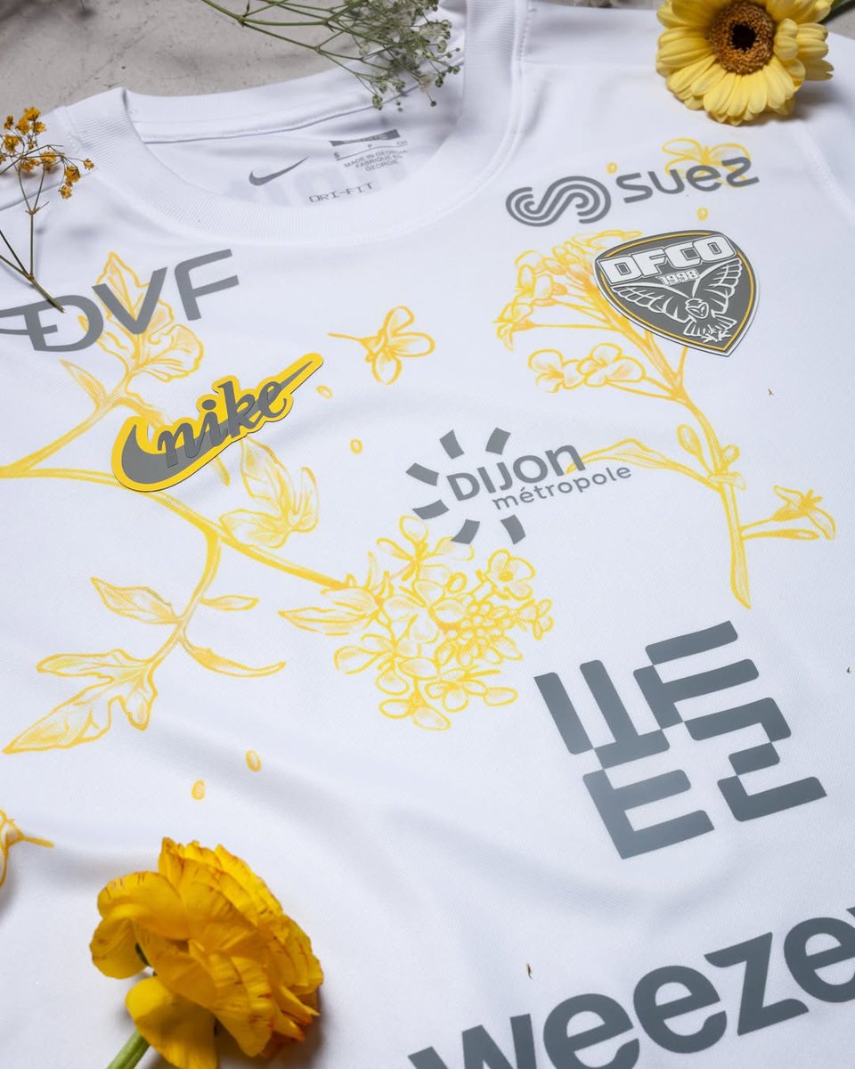 L2Actu_'s tweet photo. Dijon x Nike ça envoie du LOURD ces derniers temps 🥵❤️🤍

📸 @DFCO_Officiel https://t.co/ECLBBCtRfO