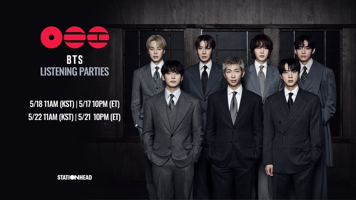 OnlyARMYChile's tweet photo. #BTSinfo | BTS
Se han anunciado dos nuevas listening parties oficiales en Stationhead
📅17/05🇨🇱
⏰22:00 Chile continental
⏰23:00 Región de Aysén y Región de Magallanes
📅21/05🇨🇱
⏰22:00 Chile continental
⏰23:00 Región de Aysén y Región de Magallanes https://t.co/J3eCTYT7KQ
