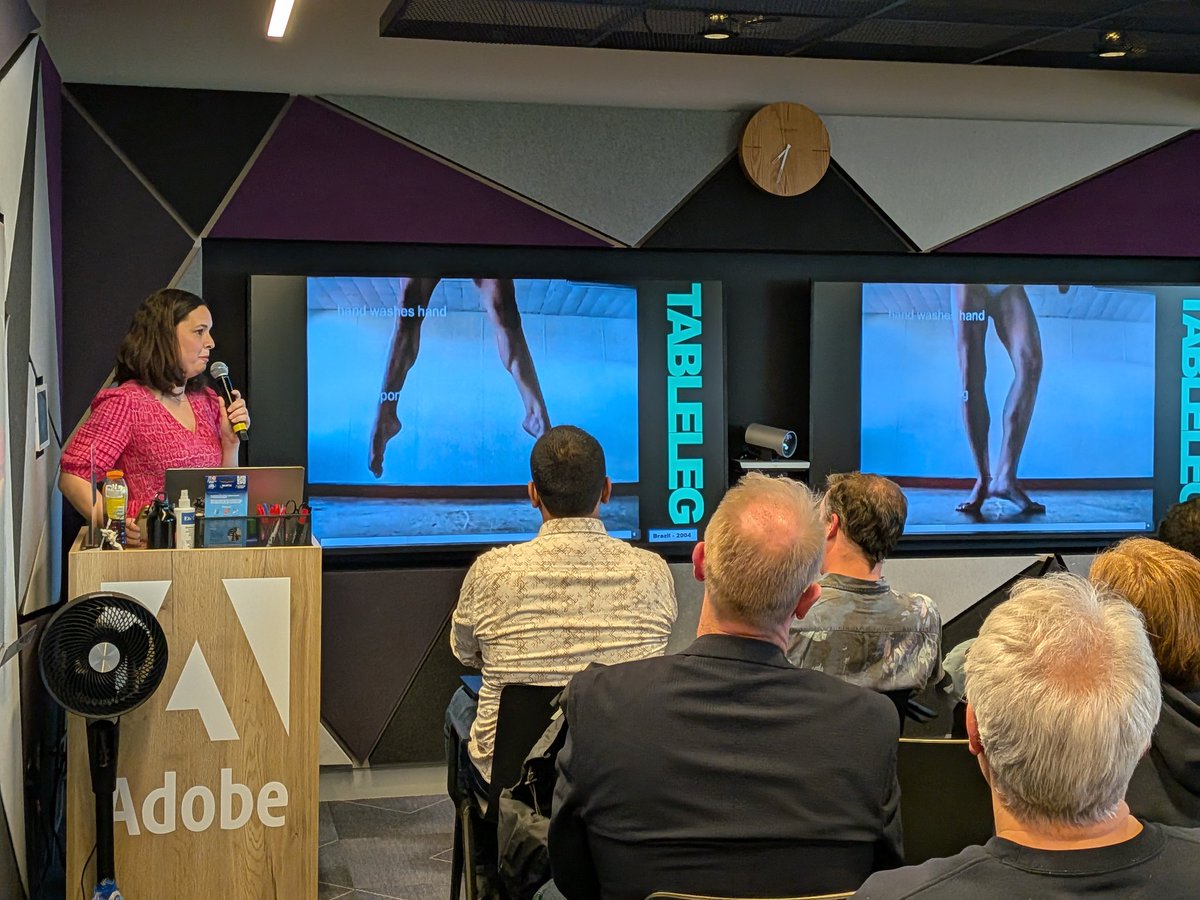 elluba's tweet photo. The views from @Adobe London are top 🔥

Thrilled to have had this location for my last #LDNCreativeAI meetup with 

🖼️ @AaronHertzmann @Adobe
♟️ @vivek_veeriah @GoogleDeepMind
🎥 Gabi Tropia @csm_news

Thanks to @lauramherman_ and @AdobeUK for hosting 🙏

#creativeAI https://t.co/qRv5ZrRhGa