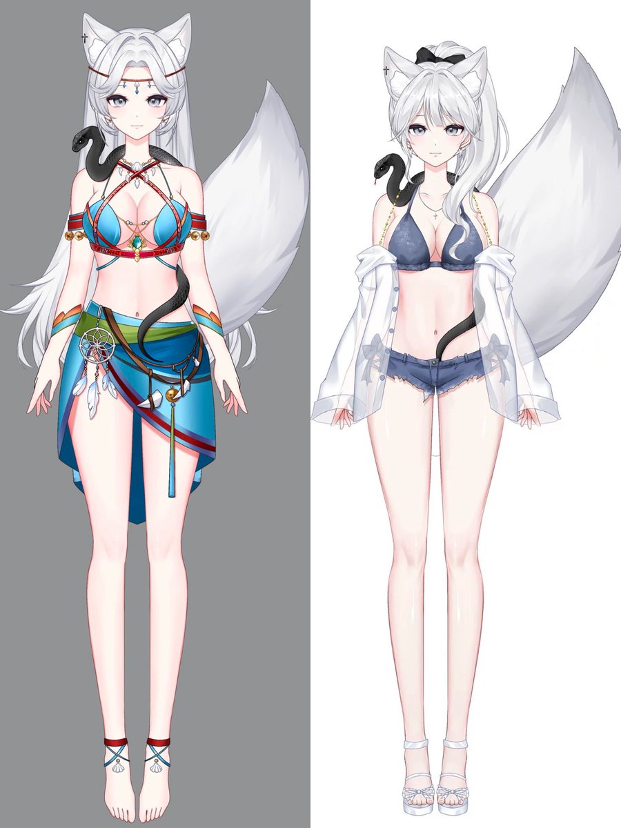 梵音 · 希緋亞💫狼系🐺台灣vtuber《06/20正式畢業🎓》 tweet media