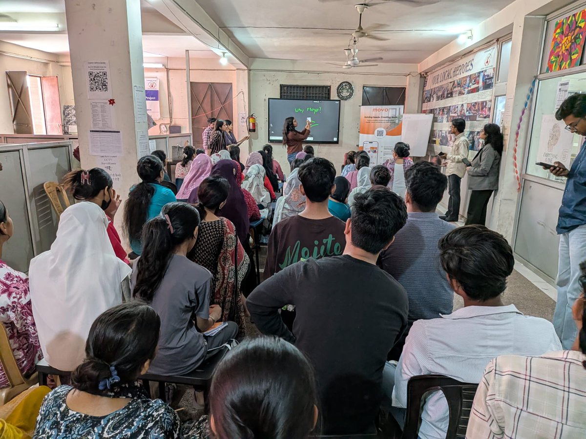 creationngo's tweet photo. Creation Welfare Society (CWS) is delighted to announce that our stakeholders got a chance to receive showcase of the MOYO app, a free digital platform developed by Moyo International PVT. LTD. Noida.
This innovative app is platform that connects users with service providers. https://t.co/DQocqA9mC3