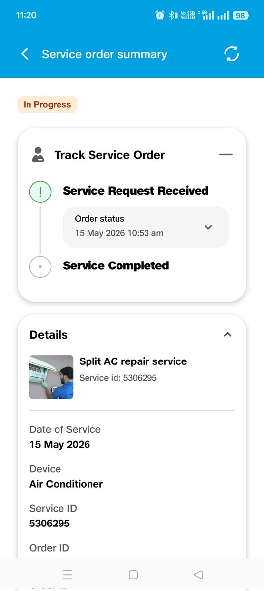SwtyKu's tweet photo. @RelianceDigital @reliancegroup 
Following services are concluded in last few days
1. Cooling issue - 29/03/26
2. Cooling issue - 24/04/26
3. Cooling issue - 14/05/26

Not at all happy with the product and services any more. Please take this machine back ASAP
@GaurShyamlata https://t.co/w7UU8HXoYv
