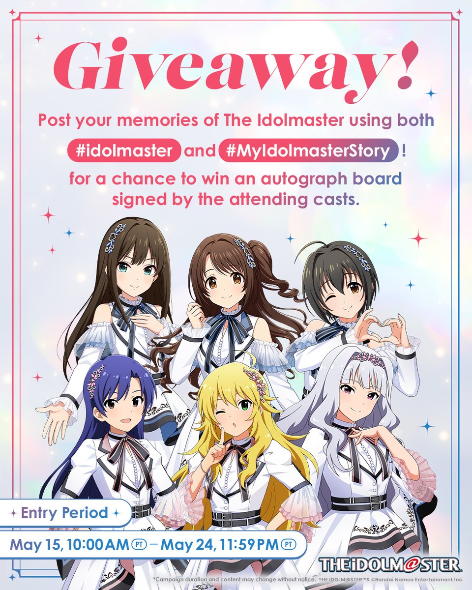 THE IDOLM@STER Official EN tweet media