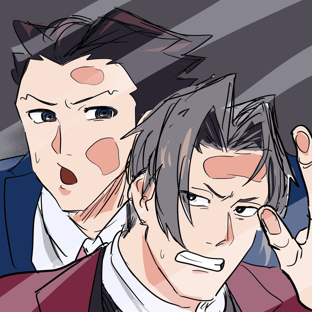 見つめる人あなたの帰りを待つている絵 懐かしの閉じ込められたヤツの絵！