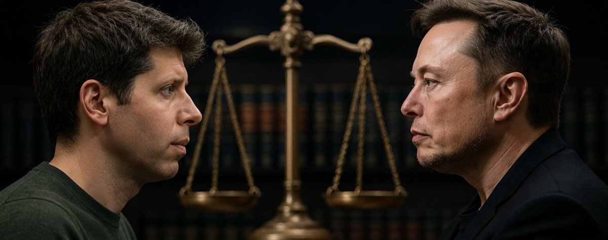 _techfyle_'s tweet photo. The Musk v. Altman trial closing arguments started on 14 May — the final day of proceedings in Phase One of the most-watched AI legal case in history.
https://t.co/oXvm63DXnS https://t.co/Q0BSVtDtOG