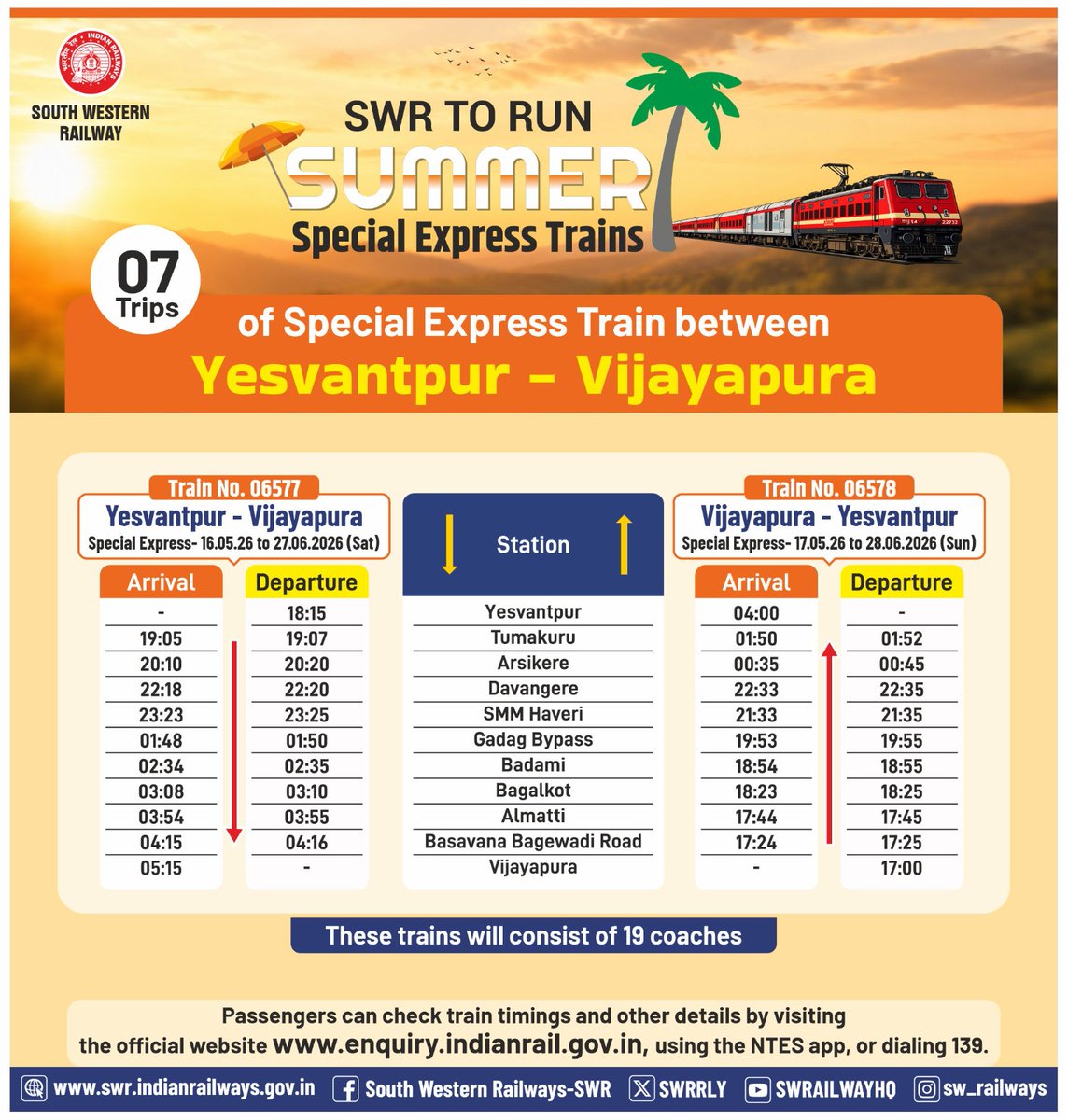 Vijayapur Railway tweet media