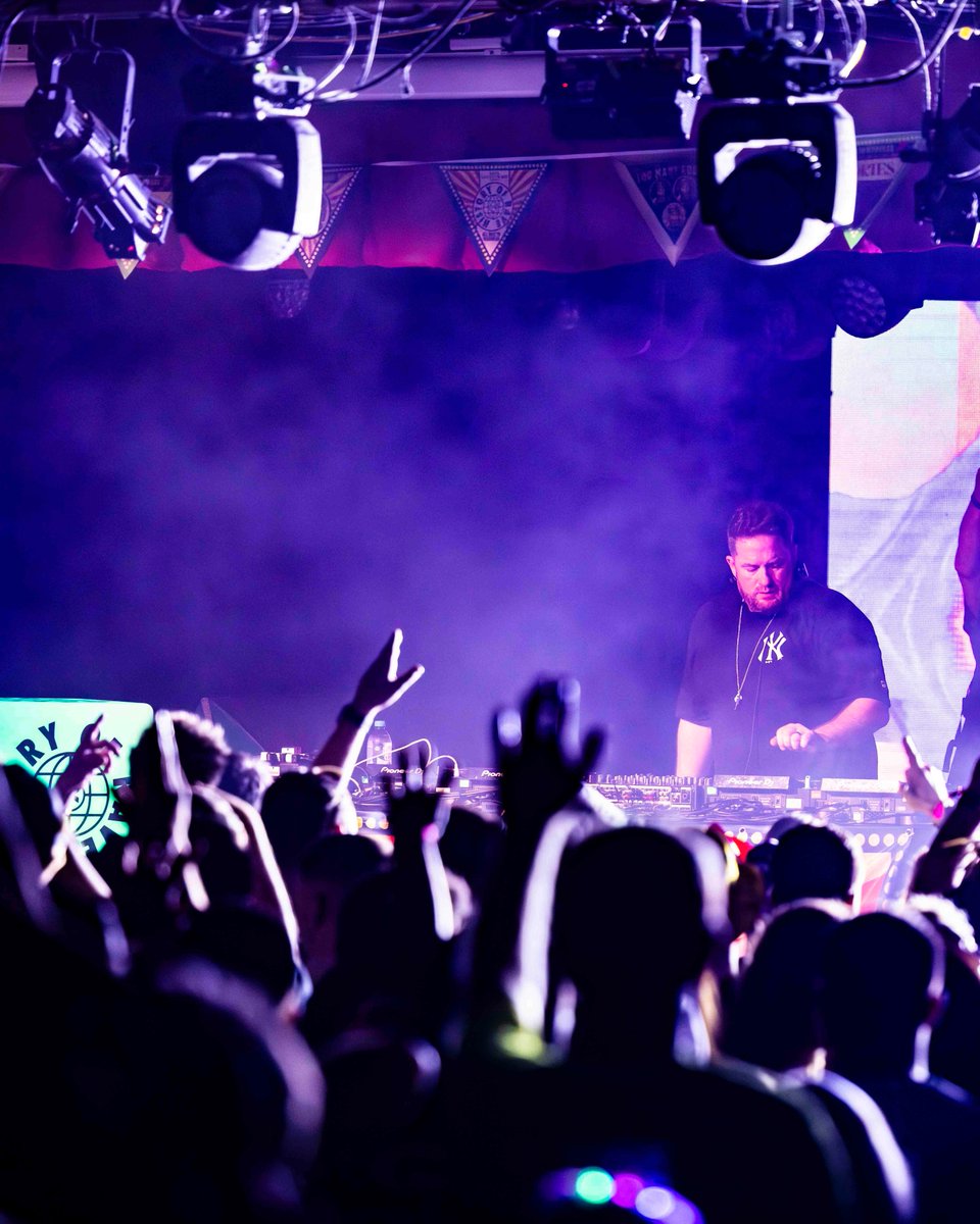 AllBackToMineH's tweet photo. .@eats_everything has been a total legend for this weekender since year 1… 
welcome back for 2026 you bloody nuttah! 🪩🔥 https://t.co/awI5HPReO7