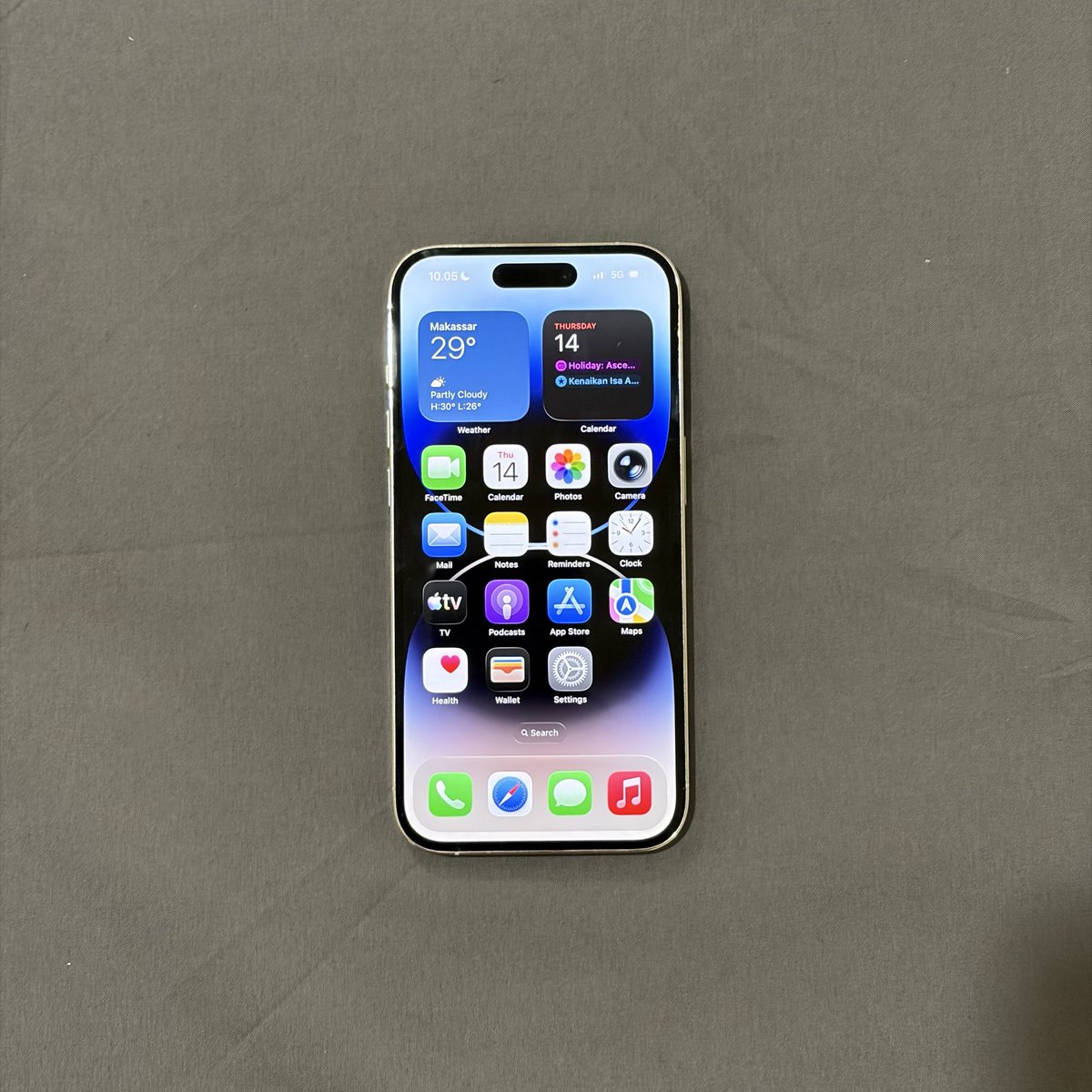 idlxx_'s tweet photo. WTS Iphone 14 Pro 128GB
Price 8.000k (Nego)

Kondisi masih bagus sudah IOS 26
BH 76%
Face ID on, True Tone On
Box masih ada
Charger bawaan ORI
Nego bisa dm ajaa

#wts #iphone #zonauang https://t.co/b0nhgdalZ7