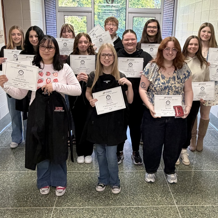 BravesBCHS's tweet photo. The BCHS academic teams had their awards breakfast.  The following students earned their academic jackets Melanie Ault, Lilly Brazzell, Jace Reaser, Allie Barlow, Carmen Herzner, and Lauren King. https://t.co/yG8D2RWpMd