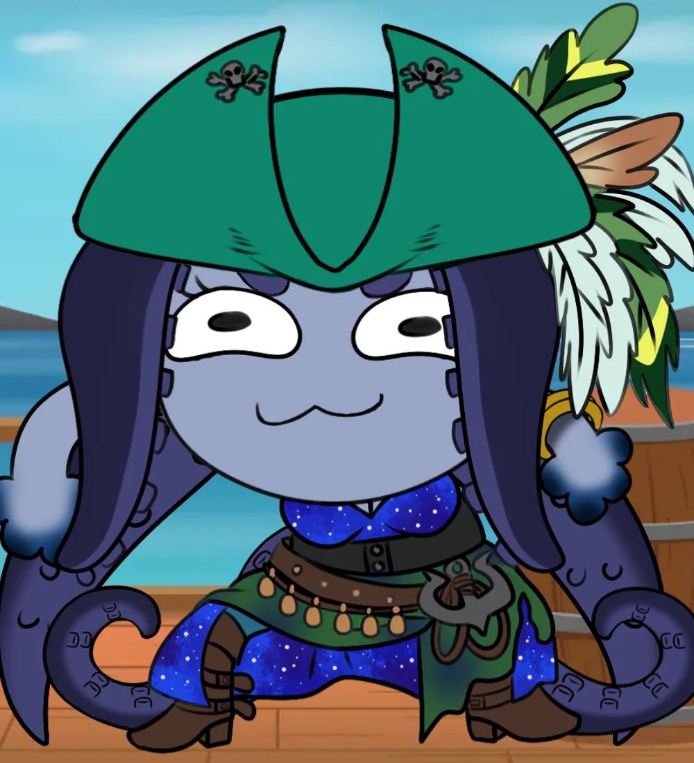 Kiwi the Pirate VT🏴‍☠️🦑 tweet media