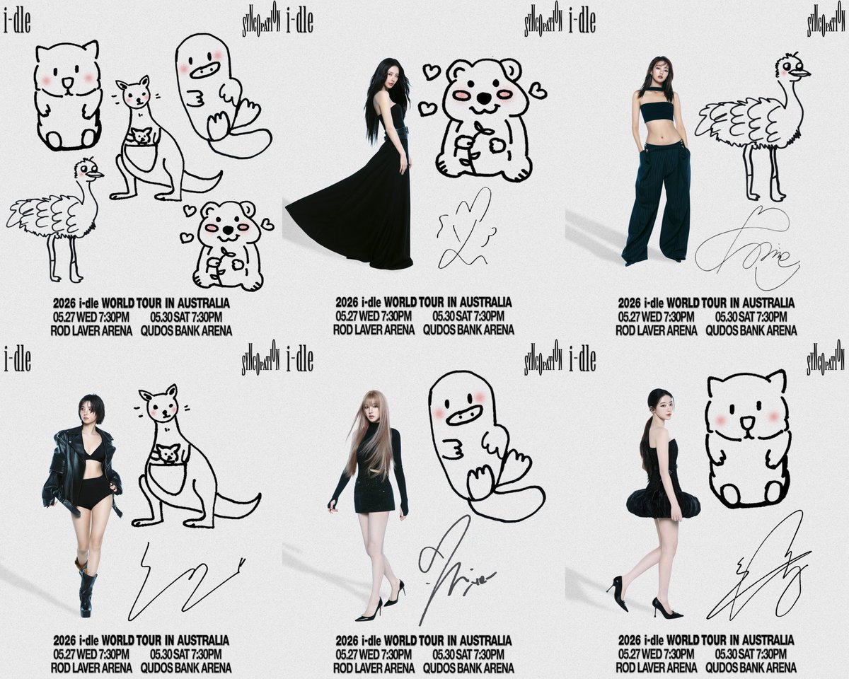 i-dle Base tweet media