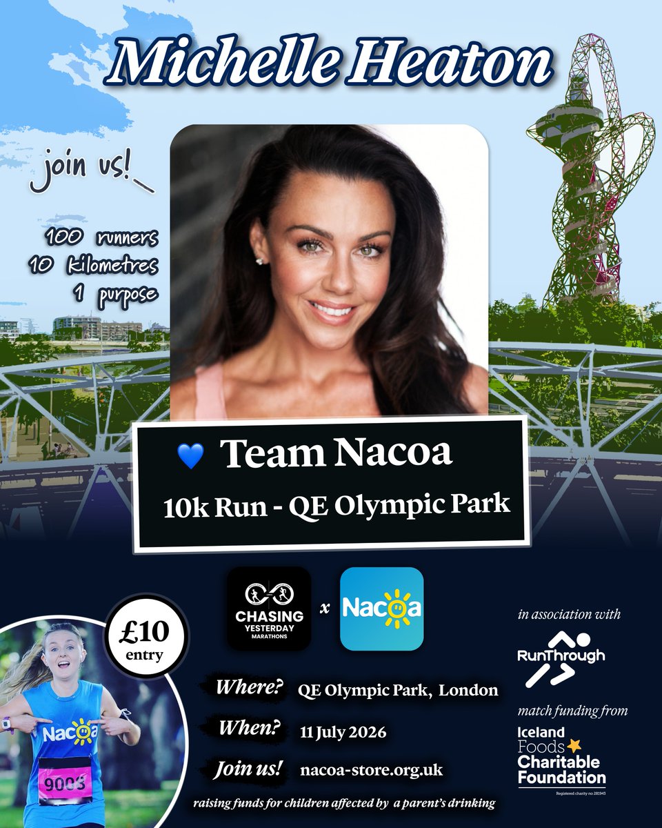 NacoaUK's tweet photo. 'My recovery journey has been about putting one foot in front of another, even on the hardest days... Every step is for the next generation.'

Proud @wonderwomanshel is joining Team Nacoa for our London 10k this Summer.

Join the team: https://t.co/svSD76hM2y https://t.co/jqTw4pnKr7