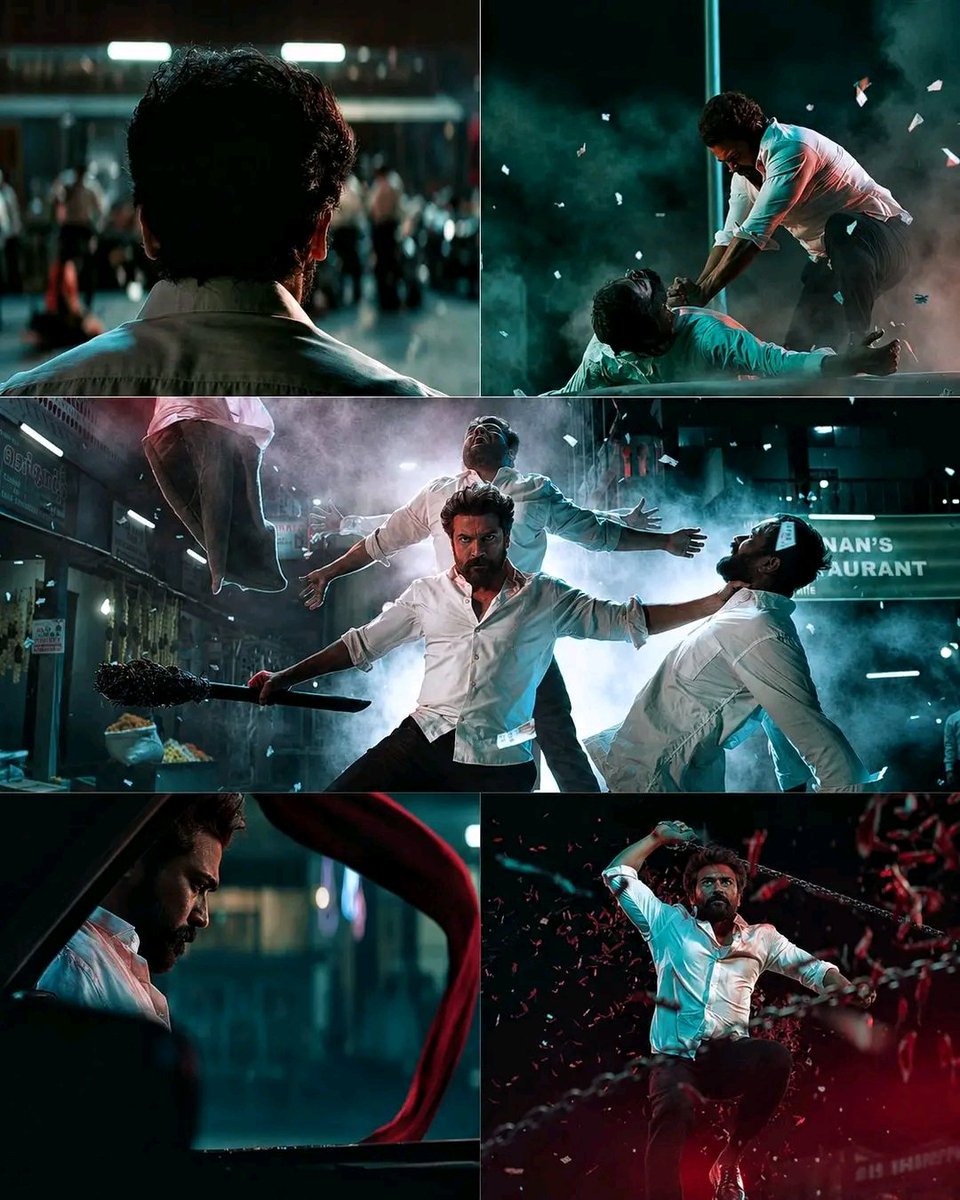 Ananthuavj's tweet photo. Best interval block of this year, till now
 🥵❤️...

Sai BGM Totally Goosebumps👊🔥🔥

Sure Shot Hit..✊🔥

@Suriya_offl  #Karuppu #Suriya https://t.co/8GfJXyz31o