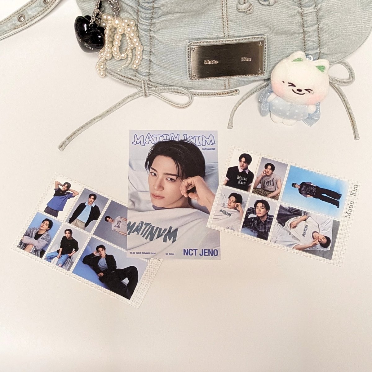 NCT ジェノ　제노　韓国smtown＆store スターチャット特典 GIFT EVENT 𝐬𝐭𝐢𝐜𝐤𝐞𝐫🩵💙🤍🖤 #MATINKIMxJENO #제노 #JENO