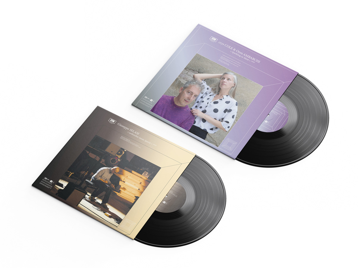 Ina_GRM's tweet photo. crys cole &amp; Oren Ambarchi 'Sparkling or Silent'
Giuseppe Ielasi 'unfamiliar music (paris)'

Out today on Portraits GRM!
(SPGRM018)

Available as a limited split LP and digital formats on all platforms.

https://t.co/frG3VCNq0a

@shelter_press https://t.co/Tp0PH8dYLJ