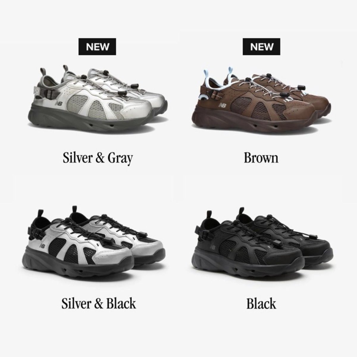 _likethatsun_'s tweet photo. #ExclusiveRelease

[New Balance] 

Kave SD2401BR

💸 Rp1.975.000 (complete set with box)

**harga tsb diatas valid untuk size details:
• Brown/SkyBlue: 23cm & 29cm
• Silver: 26cm to 29cm
• Black

~ size lain selain yang aku post diatas harga normal Rp2.085.000 include box karena sale hanya berlaku untuk size tertentu.

Handcarry ETA Jakarta end of May, limited qty. 

~ size: from 23cm to 29cm (broken size, no middle size).

💌 DM only if interested.
