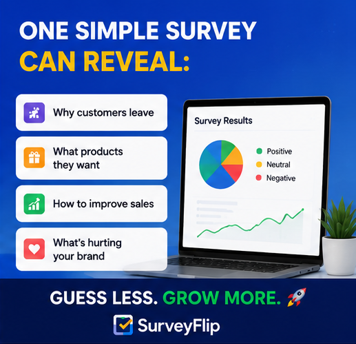Survey Flip tweet media