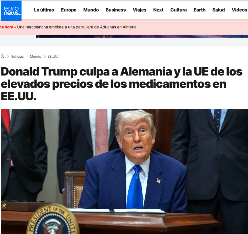 EmilioAlegre1's tweet photo. ¿Por qué EEUU paga precios mucho más caros que Europa por los medicamentos? (Spoiler: la culpa es de EEUU, o mejor, es éxito de Europa).
👁‍🗨Los medicamentos tienen unos 10 años de patente protegida (tanto en Europa como en EEUU), luego no tienen competencia de precio. Entonces... https://t.co/2UoPs3U0RF