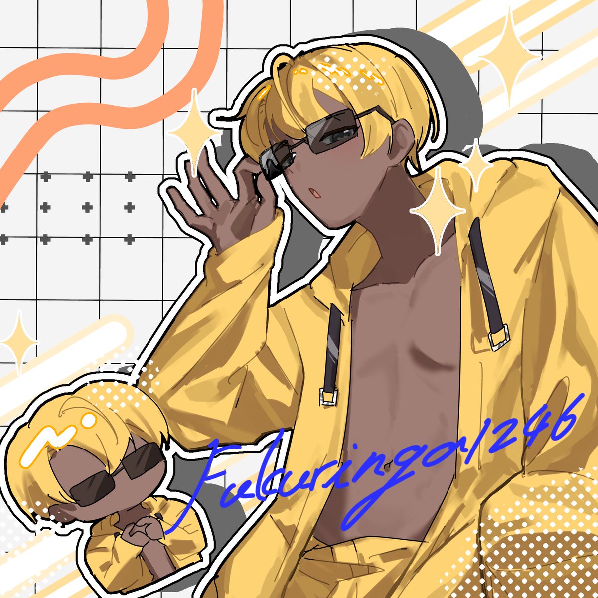 ppap_pene3's tweet photo. #50人イラフト 
 #ふくりかアート
リクありがとうございます‼️‼️ https://t.co/VNFtm3wt2p