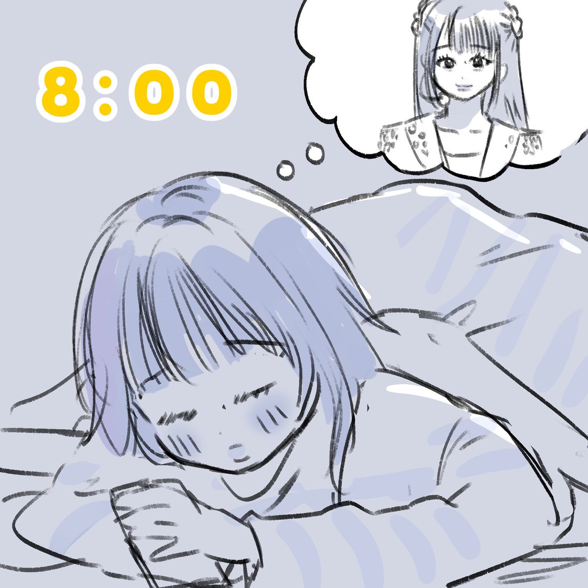 ふたつ結び tweet media