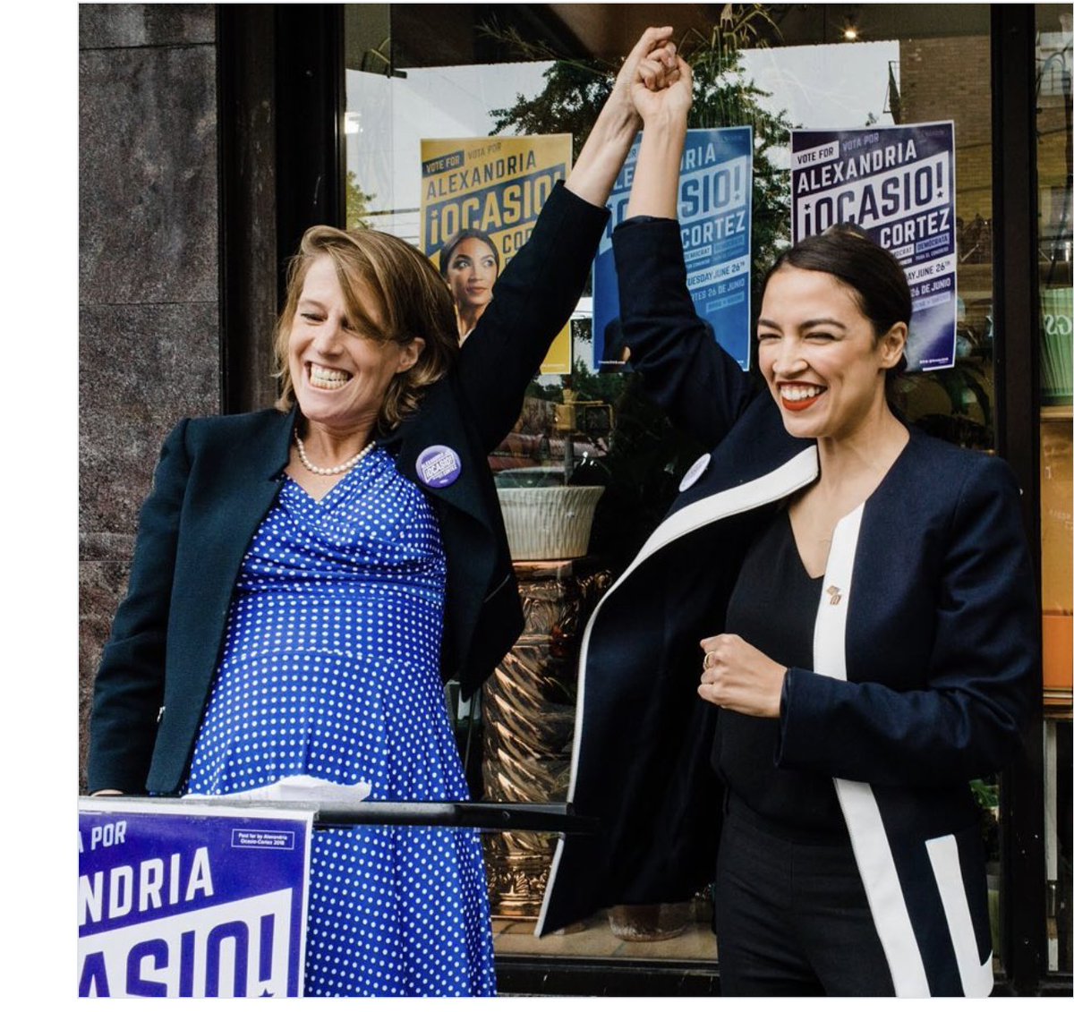 Feeling kind of emotional today with @AOC rallying with @chrisrabb ...