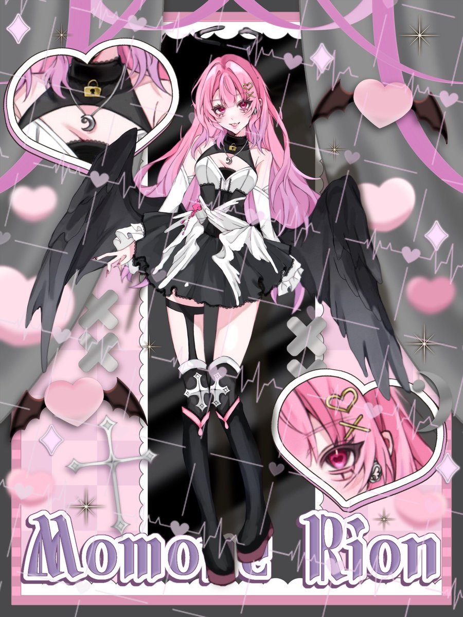 ri0nq_'s tweet photo. ✧*｡ #立ち絵公開 ｡*✧

パネル開け達成ありがとう🫶🏻

✧︎┈┈┈┈┈┈┈𓆩❤︎𓆪┈┈┈┈┈┈┈✧︎

  　              堕天、完了。

                ねぇ、一緒に堕ちて？

✧︎┈┈┈┈┈┈┈┈┈┈┈┈┈┈┈┈✧︎ https://t.co/7xnLFyhtrm
