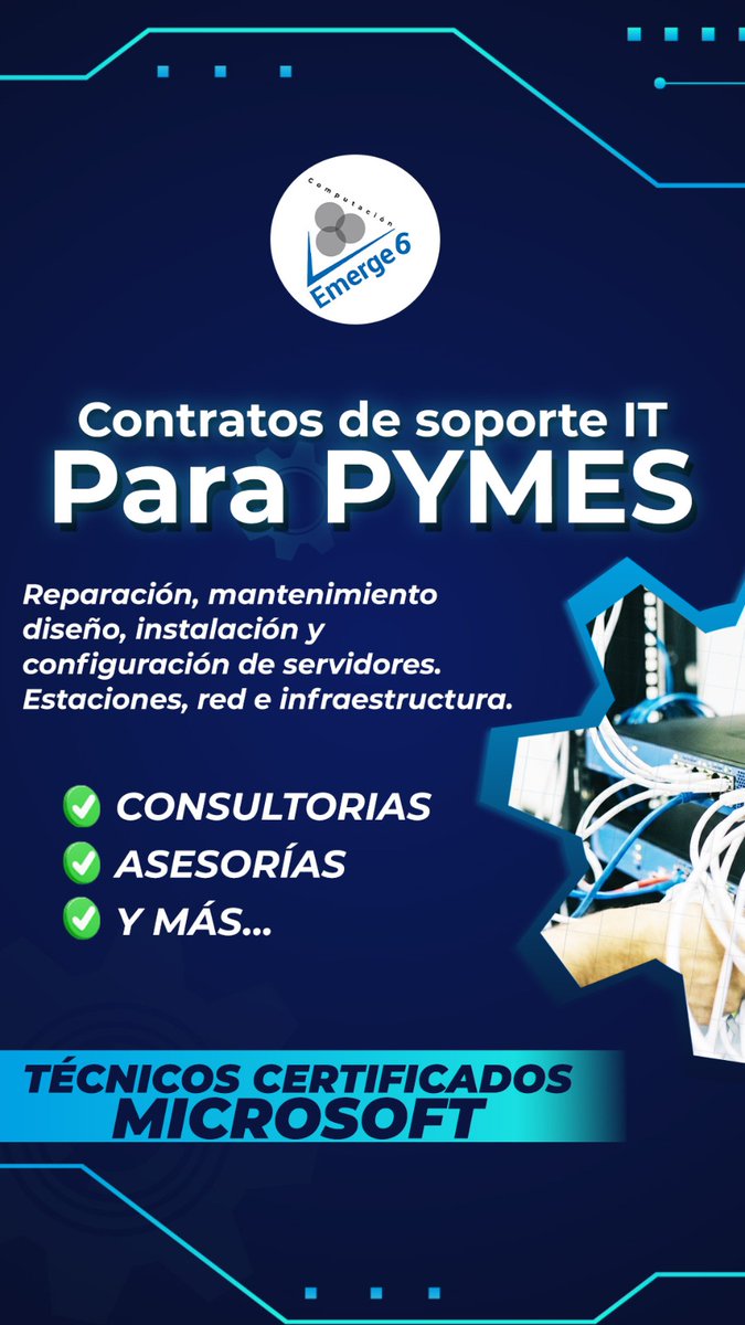 EmergeSeis's tweet photo. #soporte #computacion #redes #tecnologia https://t.co/M4b1FwifXy