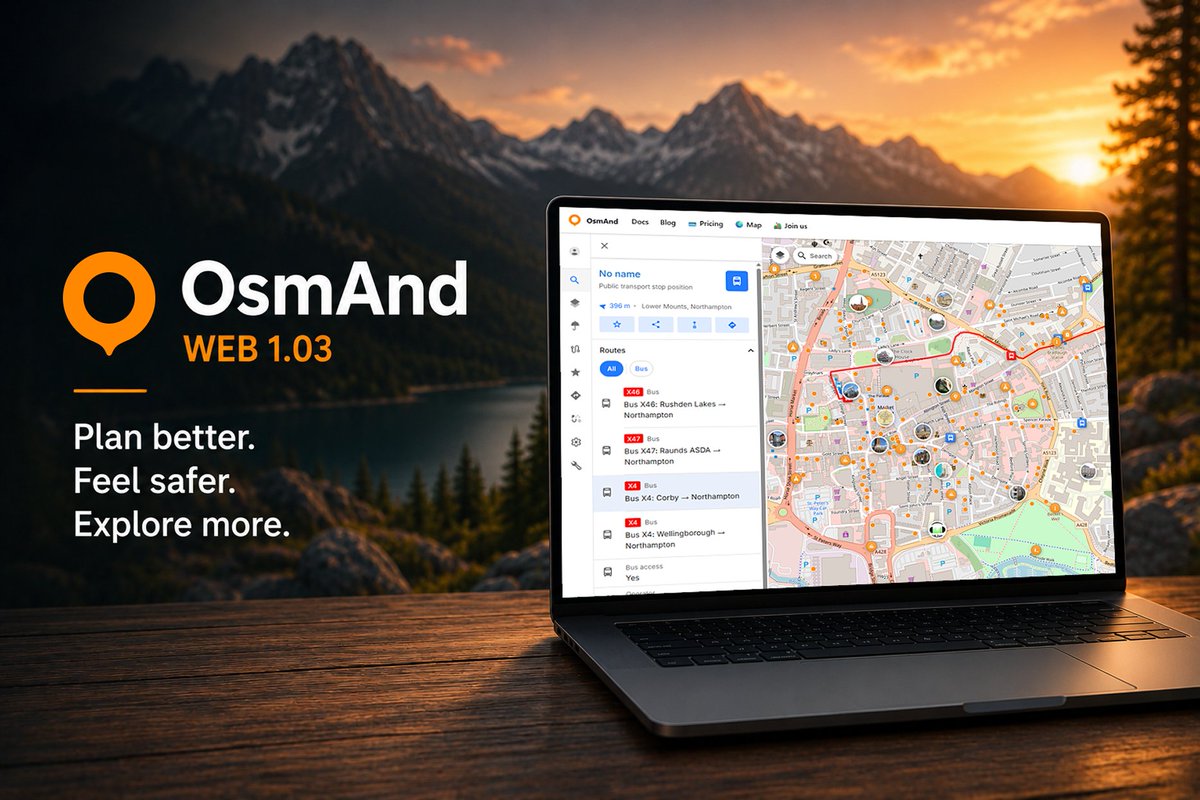 OsmAnd tweet media