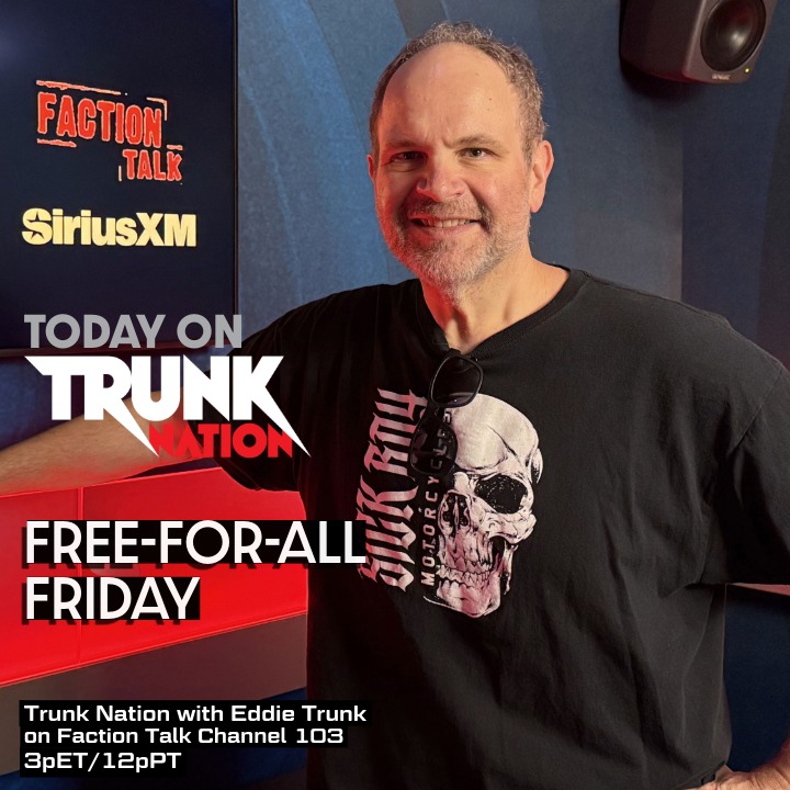 Trunk Nation on SXM Faction Talk Channel 103 tweet media