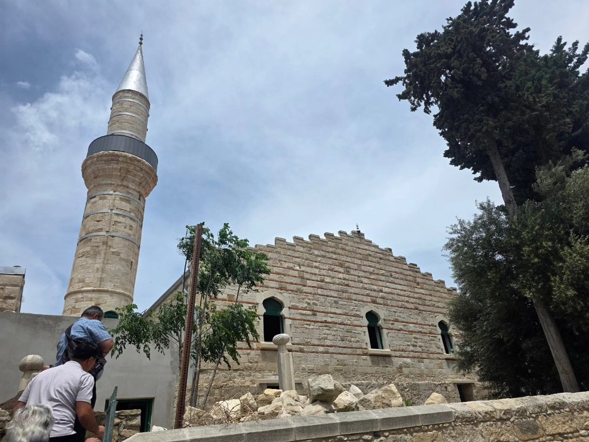 UNDPCY's tweet photo. The #TechnicalCommitteeonCulturalHeritage (#TCCH), together with its Advisory Board and #UNDP, conducted a technical visit to two important #EUfunded heritage sites located in #Limassol: the Mallia Mosque and the Cami‑i Kebir Mosque. https://t.co/GTBJh2ajZT