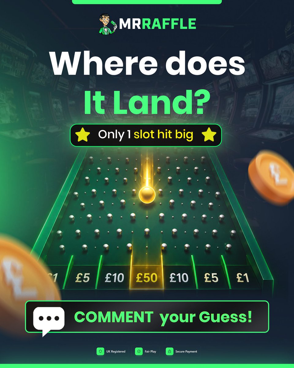 MrRaffle_com's tweet photo. Where does it land? https://t.co/ob002Kvfu0