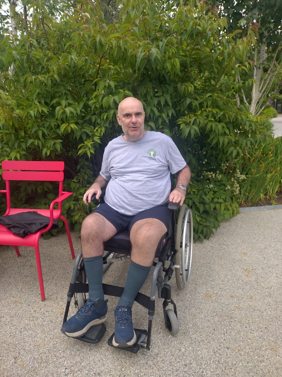 dpb1964's tweet photo. As it's Spinal Cord Injury Awareness Day #SCIAD, just a reminder that due to the #RNOH & the excellent treatment I received from the LSCIC @ Stanmore I've gone from this to that. I couldn't have done it without them. https://t.co/xn5Rh3ZxX4