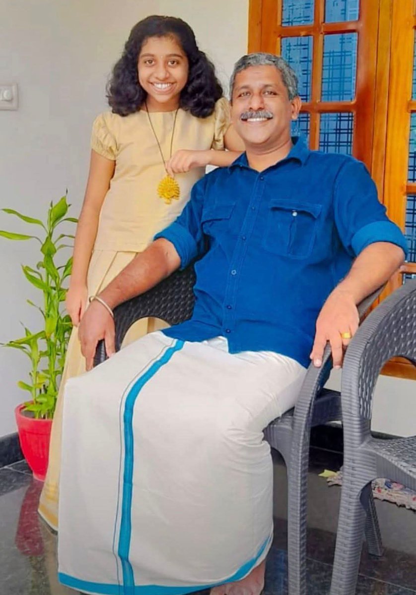 ganeshkerala's tweet photo. Hridya Ranjith, daughter of Swargeeya Adv. Ranjith Srinivasan and Adv. Lisha Ranjith, has secured a full A+ in the SSLC examination. ​She bravely walked to the top of success, overcoming tears. Hridya Ranjith's is not just a victory, but an inspiration to every girl who wants to overcome difficulties and win. She walked from the darkness of cruelty to the light of courage. ​
Congratulations and best wishes to Hridya.
@blsanthosh @rajeshpadmar @KesariWeekly @kumarnandaj 
@narendramodi @BJP4Keralam