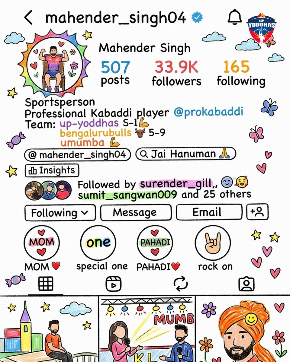 UpYoddhas's tweet photo. Straight out of our doodle diary! 🎨🤌

#YalgaarHo #SaansRokSeenaThok https://t.co/ZYdxS7b8at