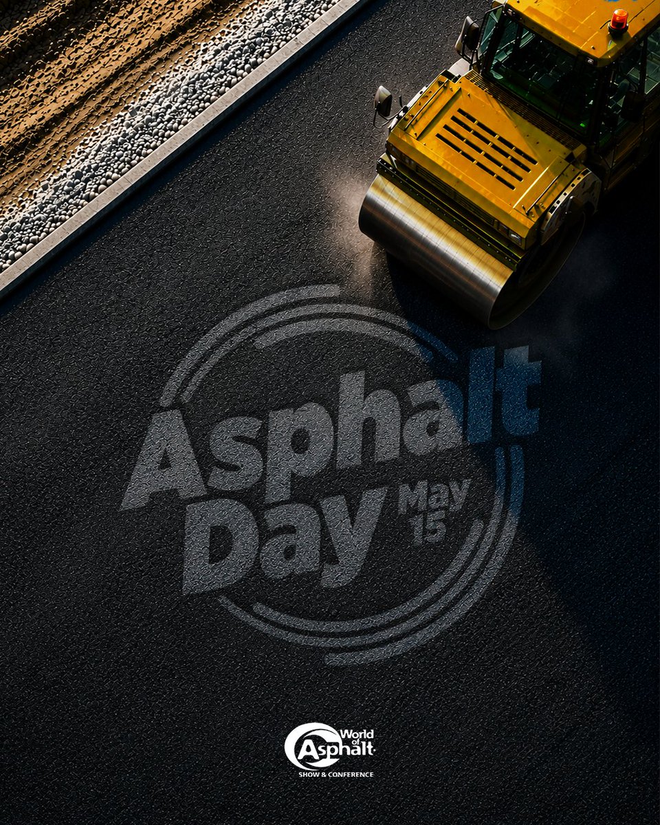 WorldofAsphalt's tweet photo. Today is about the people who build it and the equipment that supports them. 🫡 
Happy #AsphaltDay from World of Asphalt.

#WorldOfAsphalt https://t.co/ZKMeyqILoW