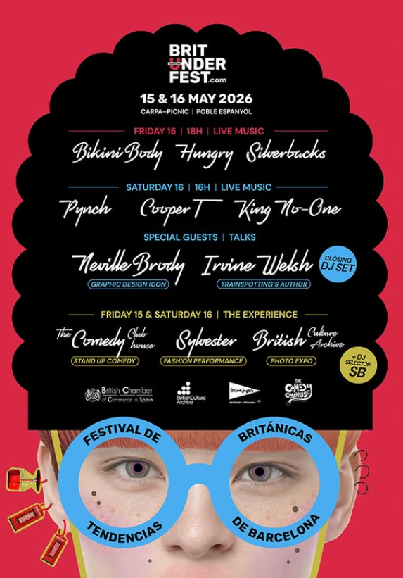 indieloversm's tweet photo. Avui ens passarem pel @PobleEspanyol a tafanejar al @BritUnderFest de música en directe, disseny, literatura, fotografia, moda i comèdia. Primer concert a Catalunya de @PynchBand, Cooper T (recomanats per Iggy Pop), King No-One, sessió de DJ d'@IrvineWelsh ('Trainspotting')... https://t.co/rtFSfNdzsk