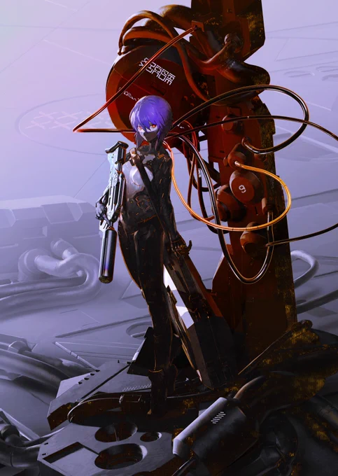 Illustration | Ghost in the Shell Artist: