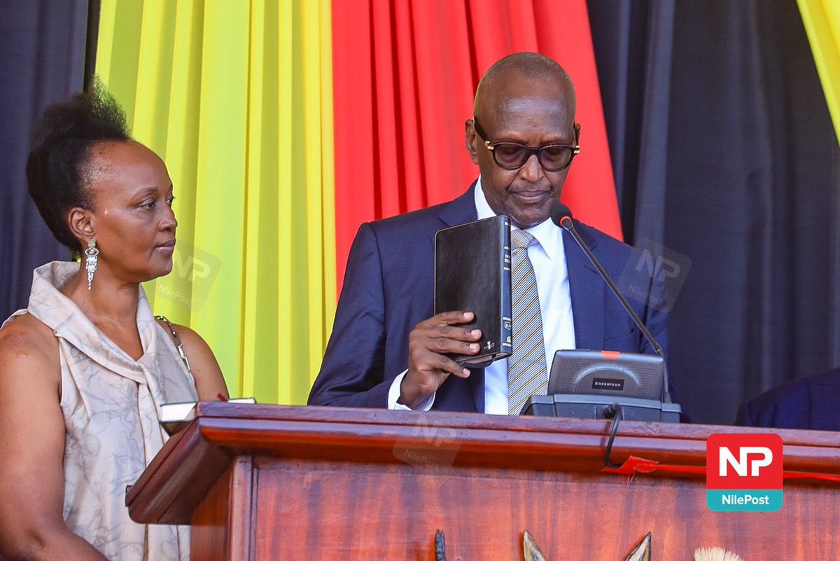 Tom Rukundo PHOTOS: Lt. Gen. (Rtd) Henry Tumukunde has been sworn in as Member of ...