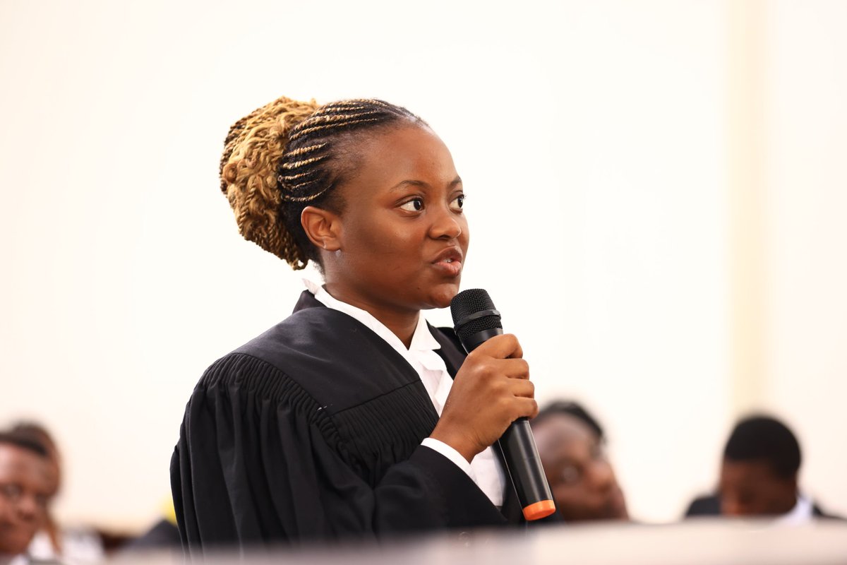 OprahNkalubo's tweet photo. It was a pleasure to win the Clinical Legal Education Moot and submit before the learned justices of the High Court of Uganda, Hon. Lady Justice Jane Okua Kajuga, Hon. Justice Isah Serunkuma and Hon. Lady Justice Alice Komuhangi Khaukha as Amicus Curiae. https://t.co/FIiB5rOSVv