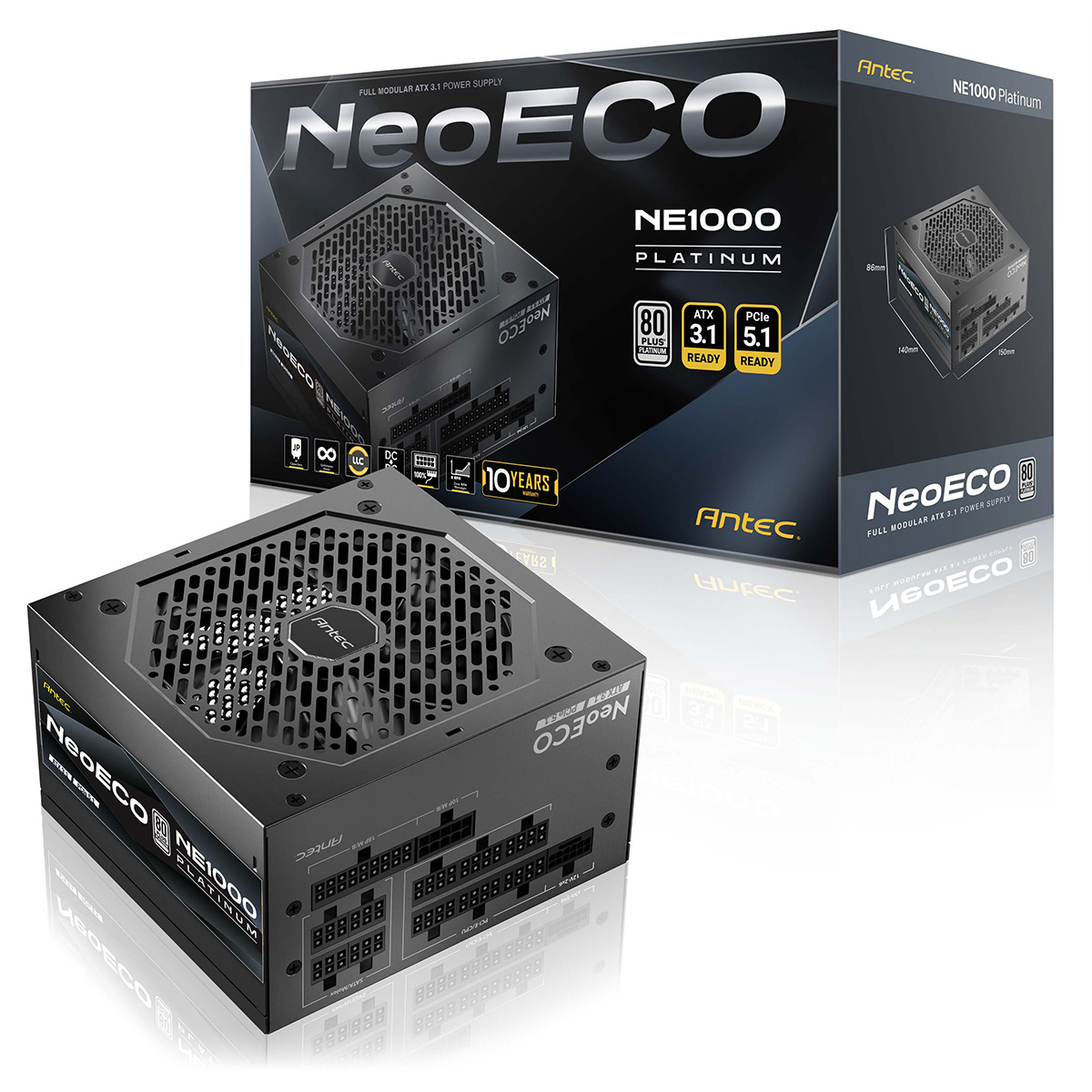 5F】新商品🆕 Antec 『NeoECO PLATINUM ATX3.1』 850W 税込19,479円