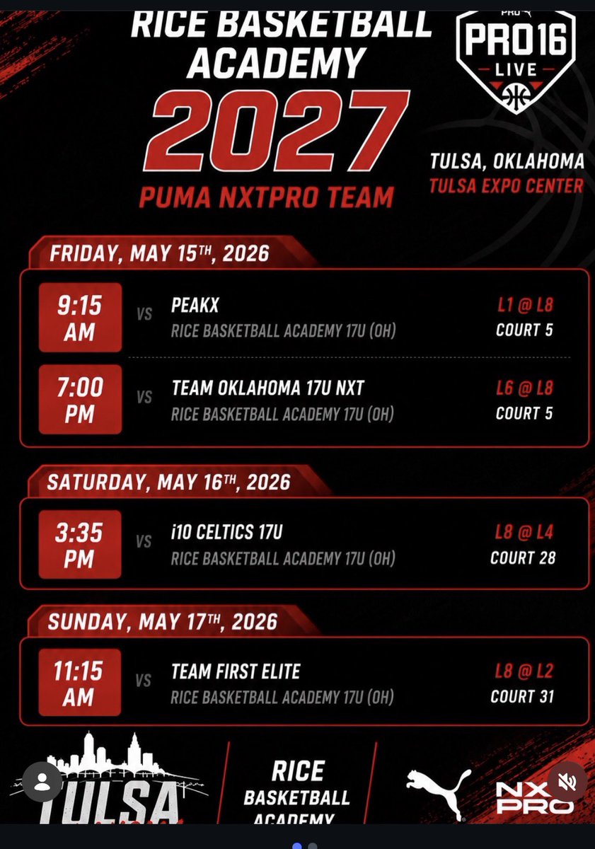 jaygast23's tweet photo. Going to be a fun competitive weekend in Tulsa!’ @cole_gast @Rice_B_Academy @AnthonyWayneMBB https://t.co/0gb8tZ7QFk