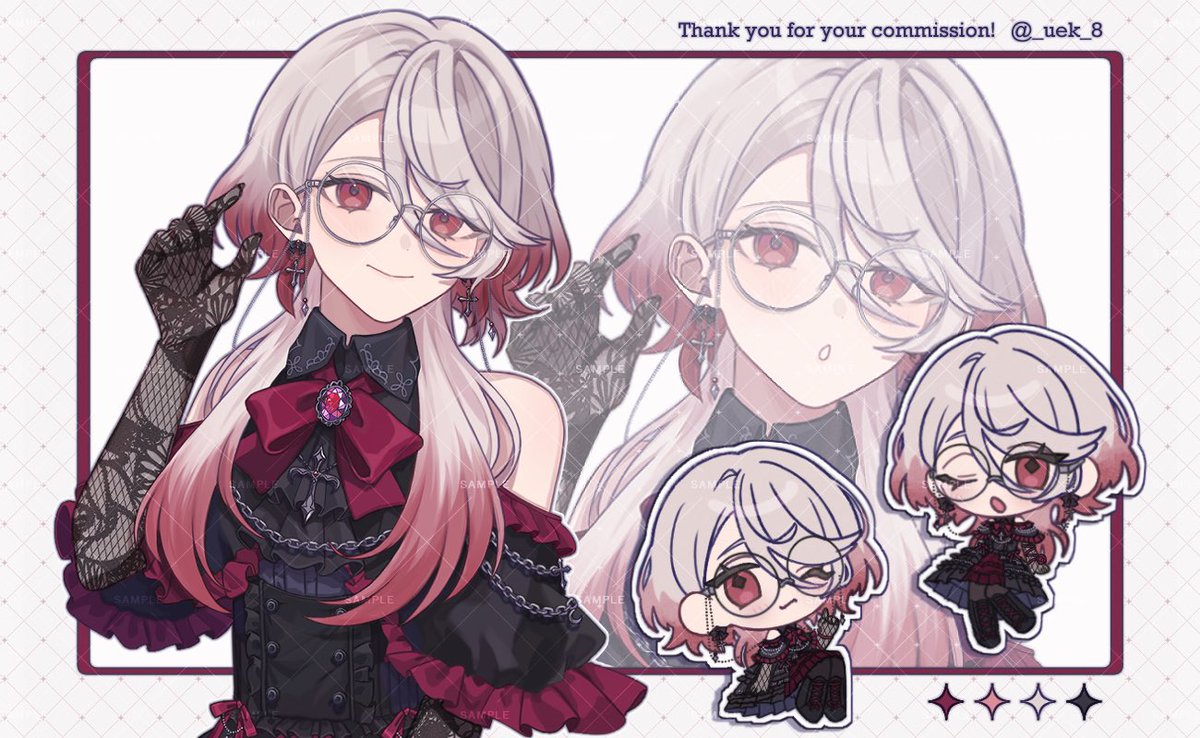 _uek_8's tweet photo. ご依頼ありがとうございました🌹
#Skeb #Commission https://t.co/1MWzAuOUS3