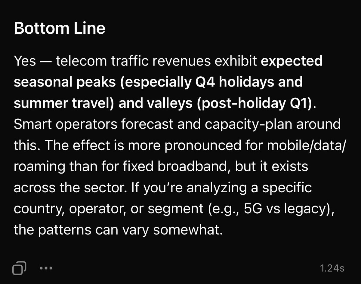 gnikmj's tweet photo. $NIXX nearly $30M in Q1 is quite good considering the seasonal nature of Telecom traffic. Q4 highest vs. Q1 lowest. I’m looking for this kind of 2026 glideslope Q1: $30M, Q2: $45M, Q3: $55M, Q4: $65M
Total: $195M beating original $180M estimate. GLTA! https://t.co/OxQzHLgciV