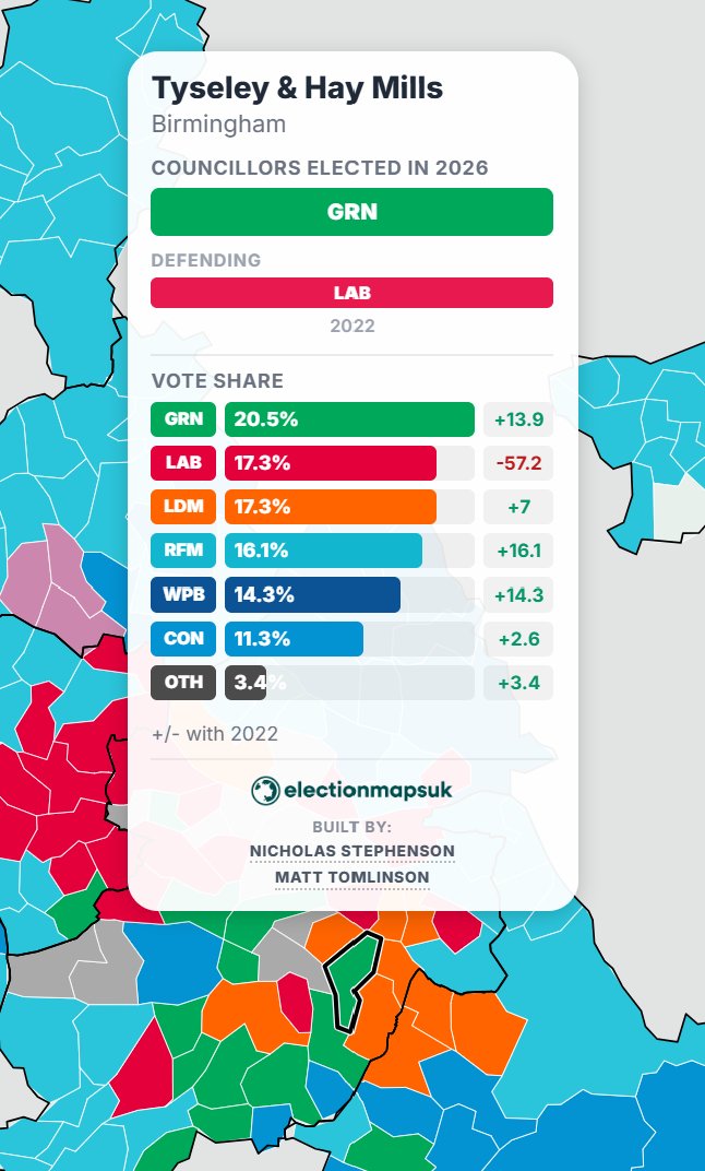 Election Maps UK tweet media