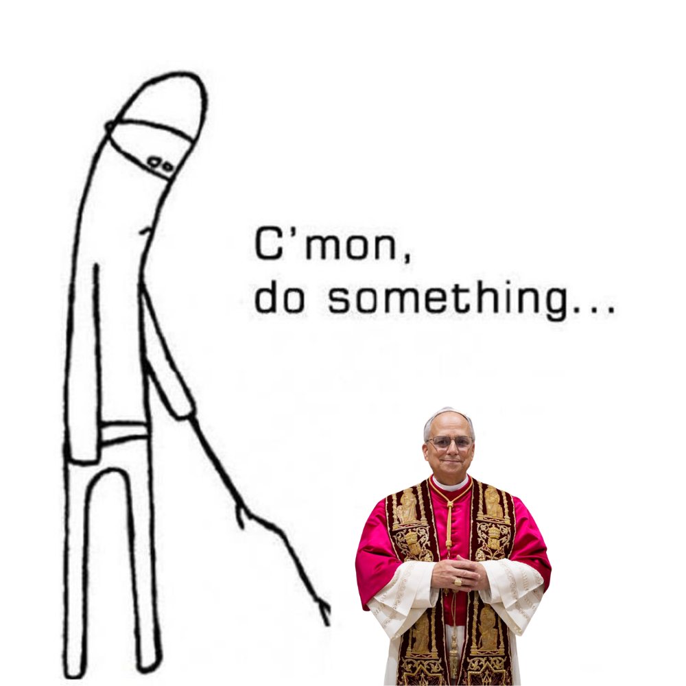 catholicpat's tweet photo. Tfw no encyclical today https://t.co/Ka8HP4ftfC