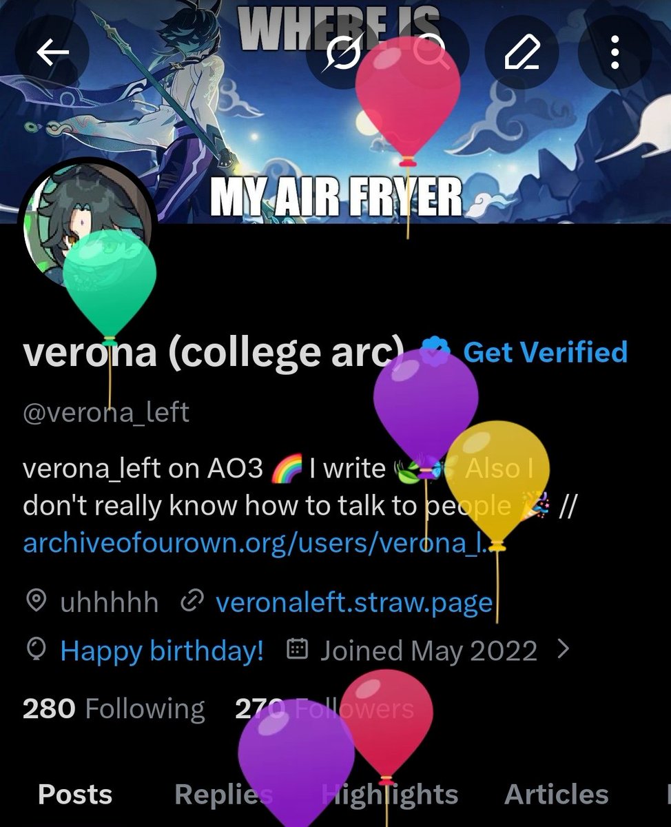 verona (college arc) tweet media