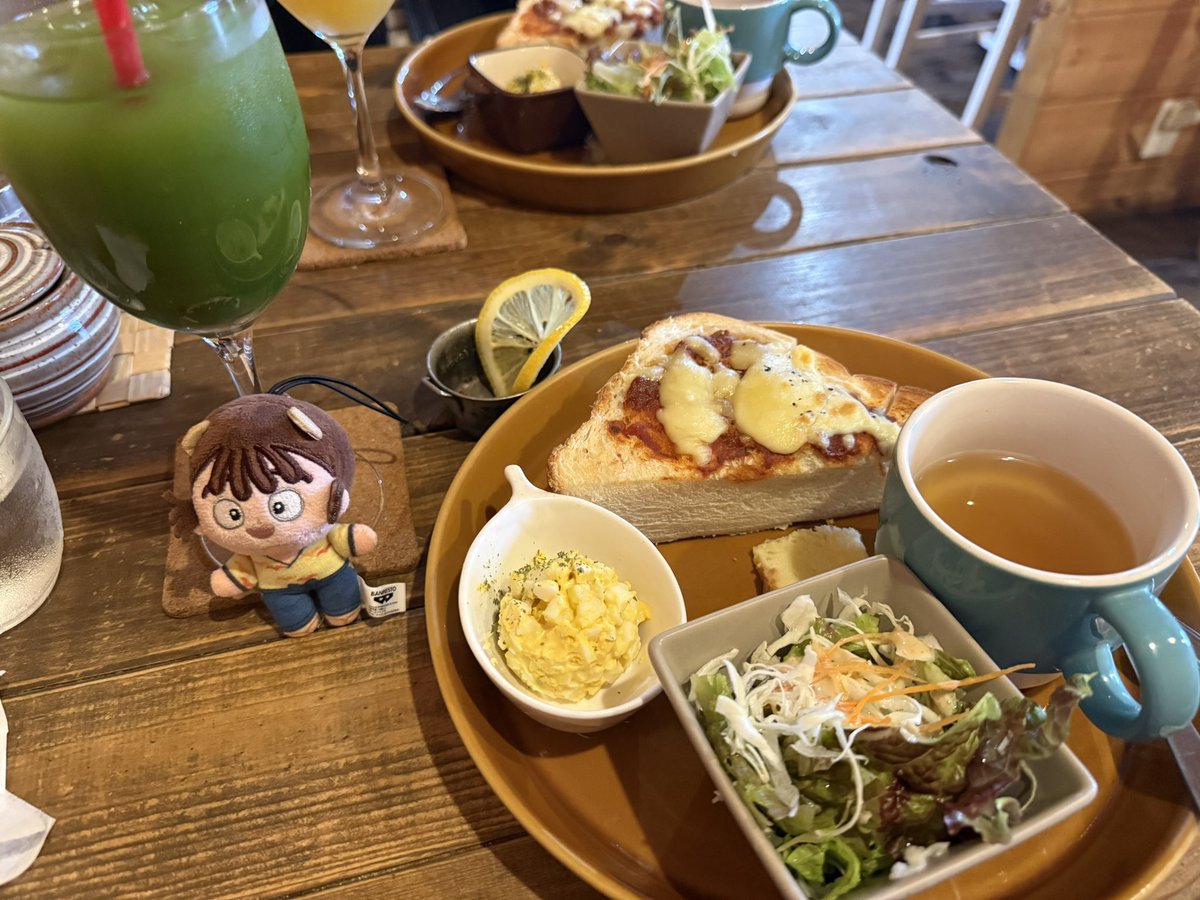 モーニングなどしましたわよ