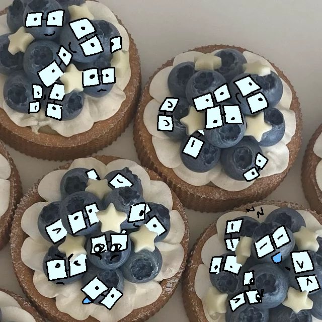 CornmealOR's tweet photo. I made this in 5 mins BLUBERRIES https://t.co/MThHdYysfr