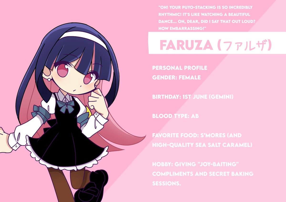 ryxii_1's tweet photo. Faruza (γγ‘γ«γΆ)
"Oh! Your Puyo-stacking is so incredibly rhythmic! Itβs like watching a beautiful dance... Oh, dear, did I say that out loud? How embarrassing!" (tw: self ship / oc x canon) #yumetwt #ocxcanon #puyopuyo #γ·γγ·γ #puyooc #oc #lemres #γ¬γ γ¬γΉ #γ¬γ γγ‘γ« https://t.co/nf3FYc5Lls