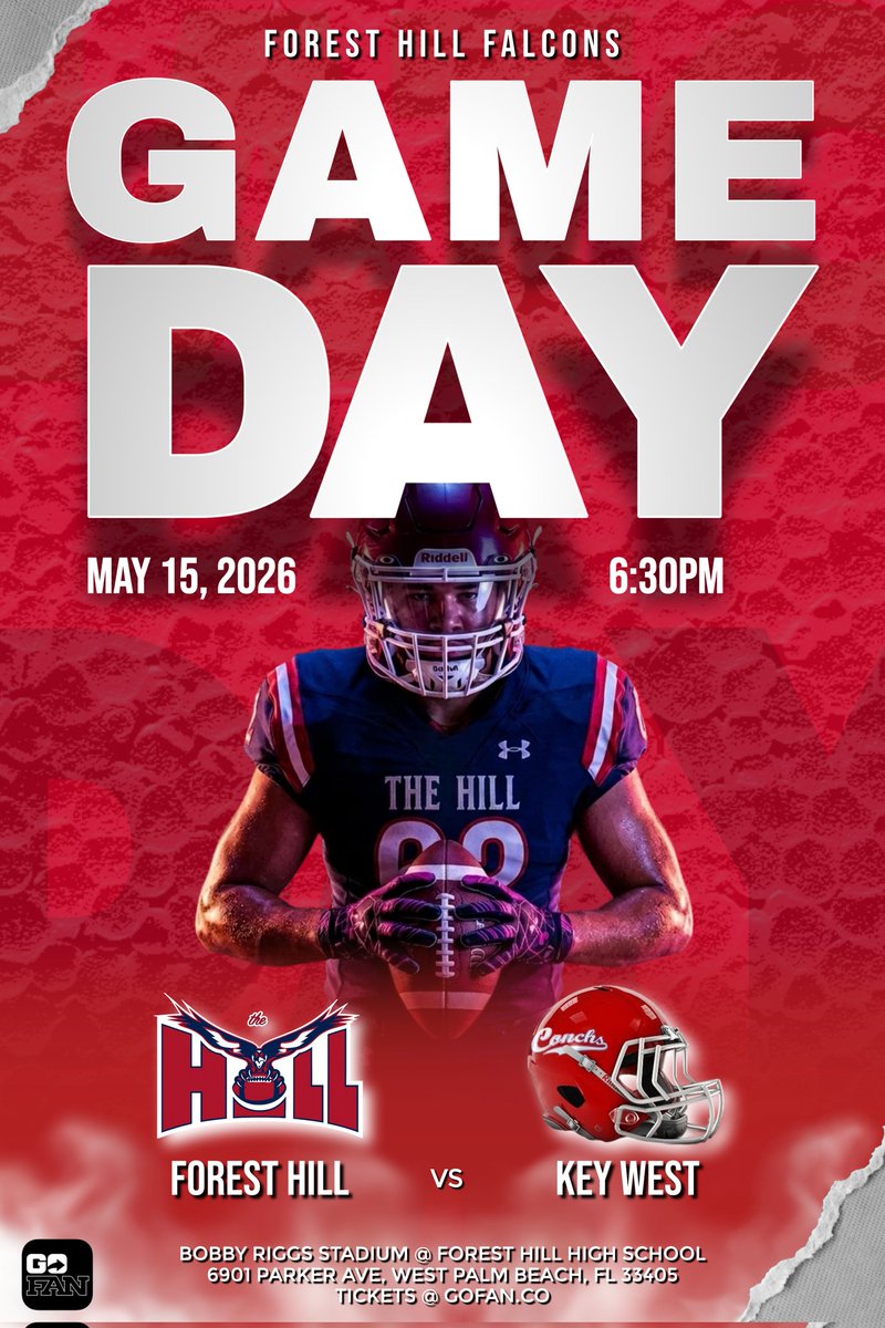 TheHillFB561's tweet photo. Game Day. ๐
The Hill is ALIVE!
#FHHS #GameDay #recuitfl https://t.co/WuERVU8KxV